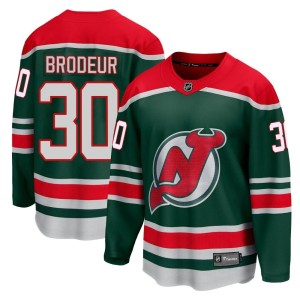 New Jersey Devils Martin Brodeur Official Red/Green CCM Premier Adult Team  Classic Throwback NHL Hockey Jersey S,M,L,XL,XXL,XXXL,XXXXL